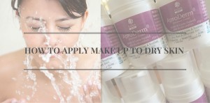 How to apply make up to dry skin header